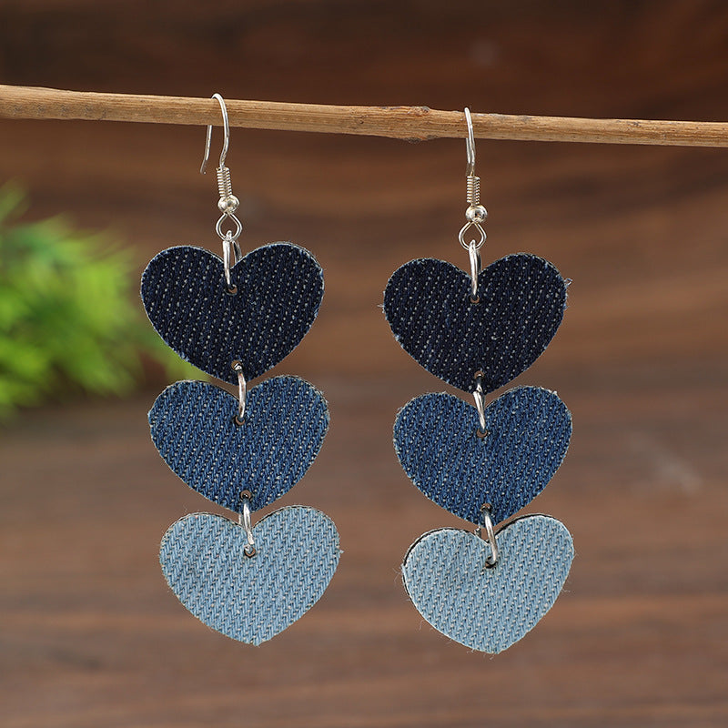 Handgefertigte Vintage Ohrring