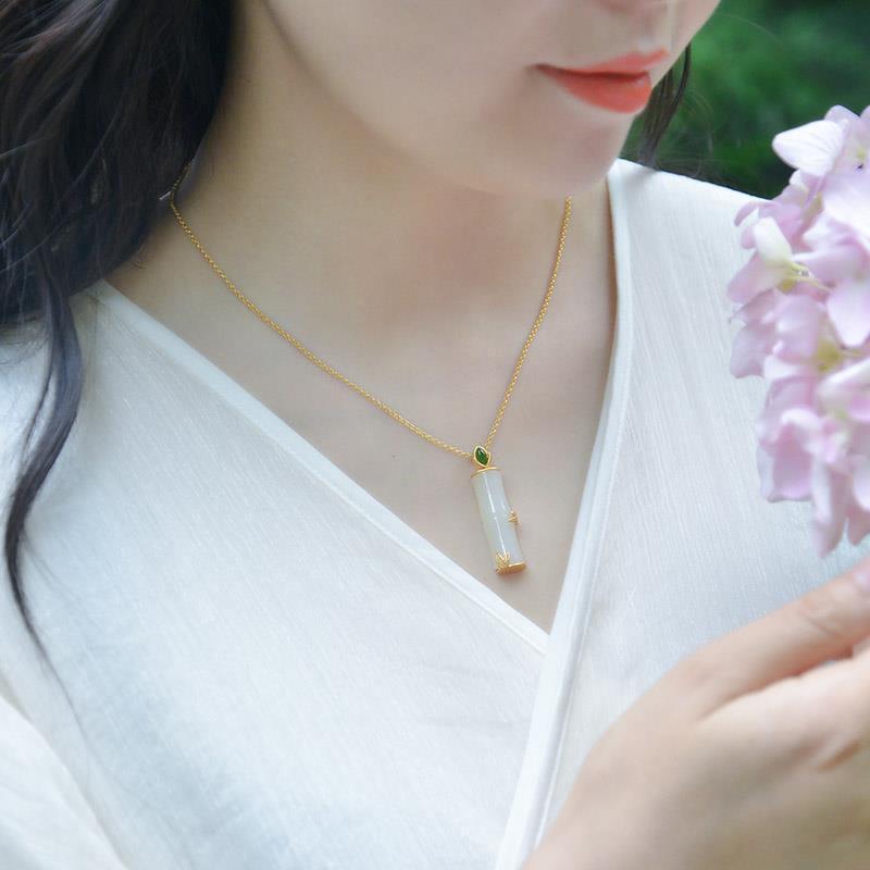 Romantische Silber Halskette für besondere Momente