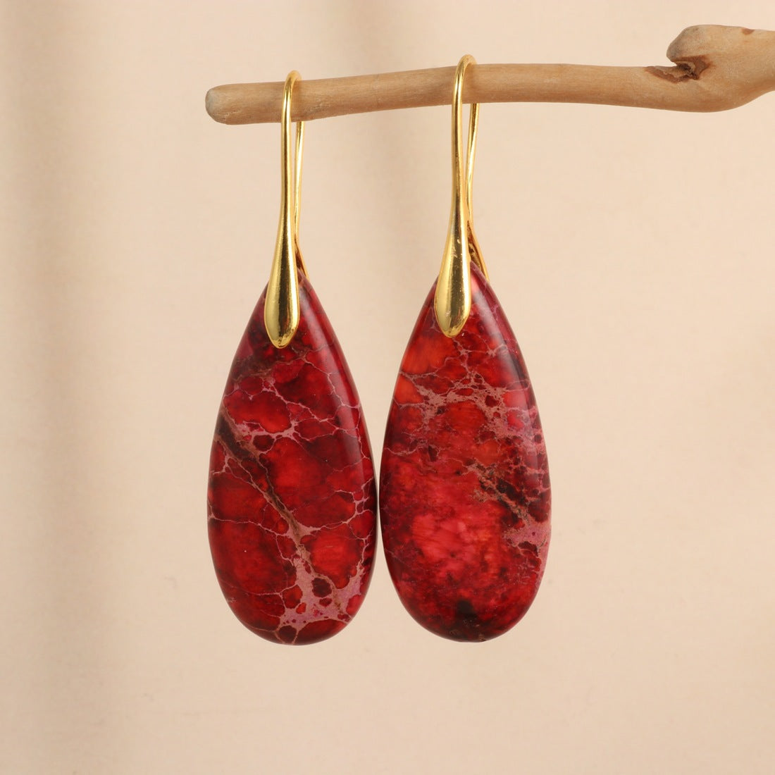 Handgefertigte Vintage Ohrring