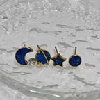 Zarte handwerkliche Ohrring