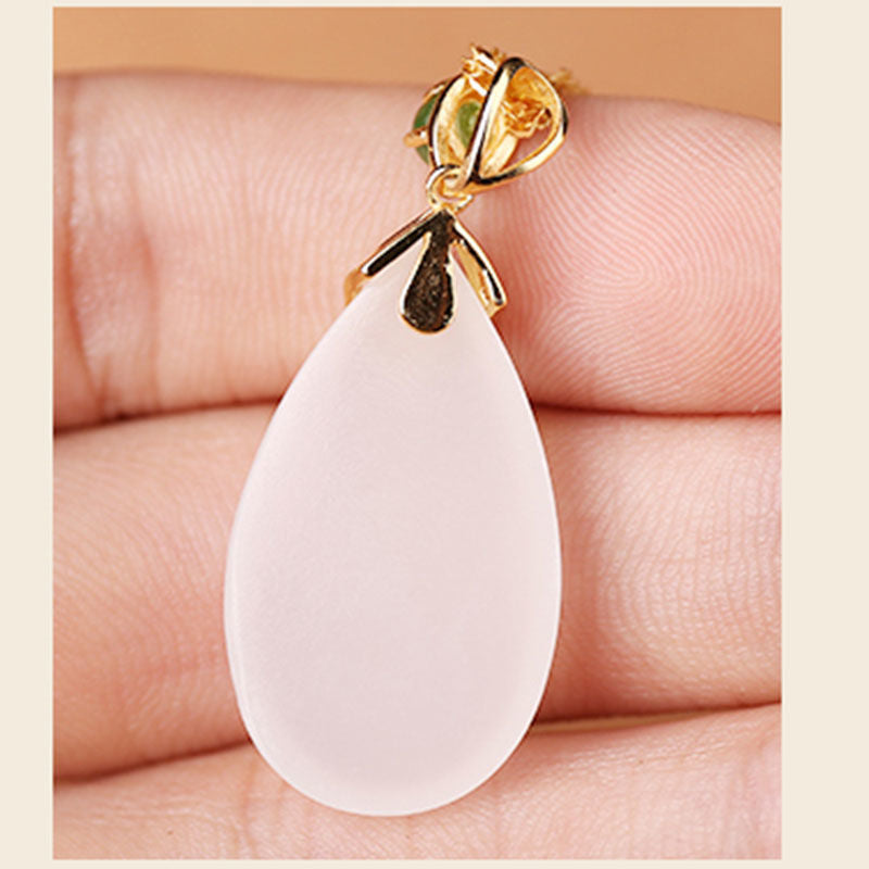 Zarte handwerkliche Gold Halskette