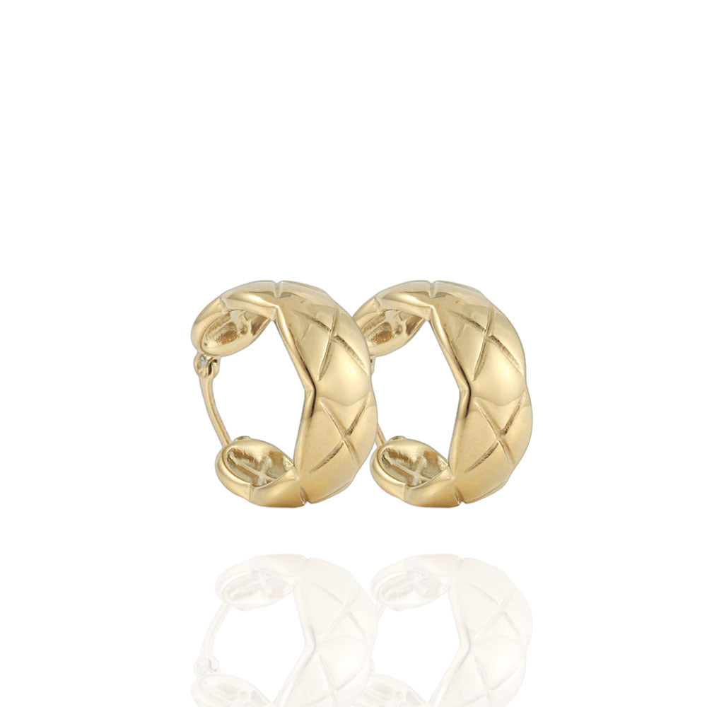 Atemberaubende Gold Ohrring für den Alltag