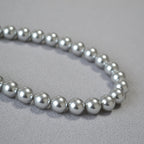 Zarte handwerkliche Silber Halskette