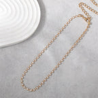 Atemberaubende Gold Halskette für den Alltag