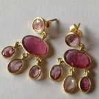 Zarte handwerkliche Ohrring