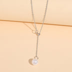 Zarte handwerkliche Perlen Halskette