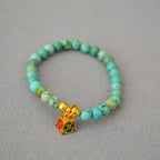 Handgefertigte Vintage Gold Armband