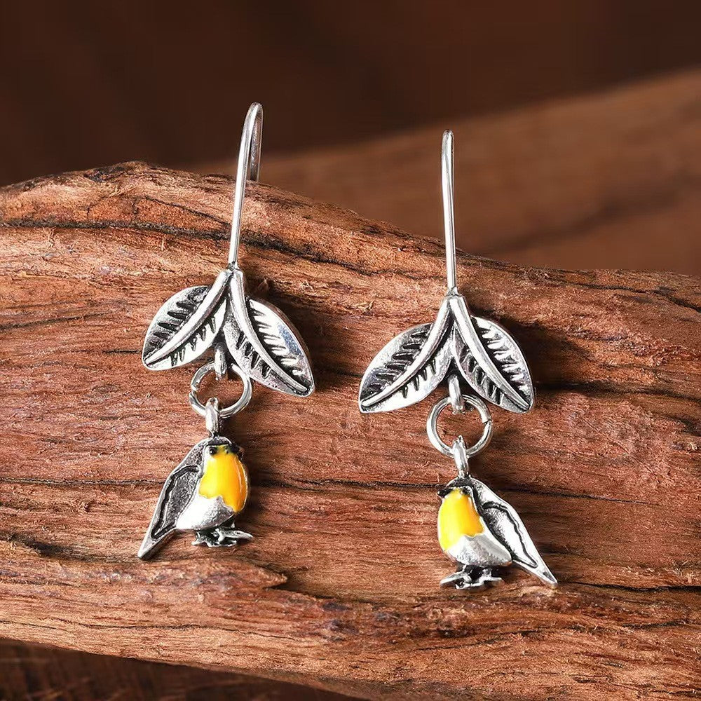 Handgefertigte Vintage Ohrring