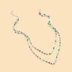 Zarte handwerkliche Halskette