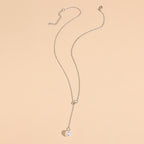 Zarte handwerkliche Perlen Halskette