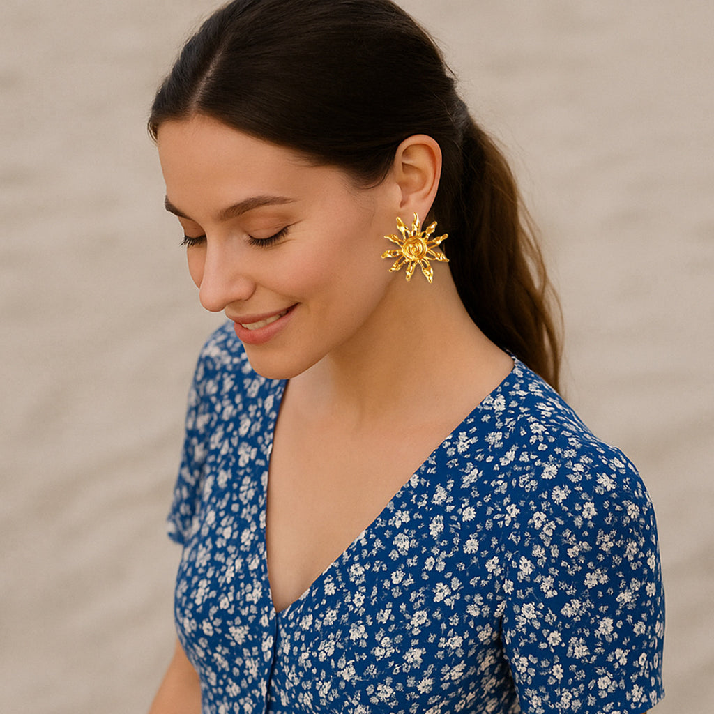 Atemberaubende Ohrring für den Alltag