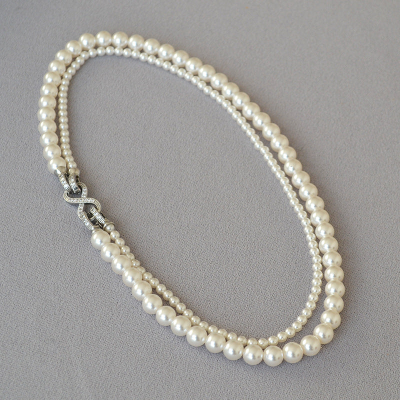 Romantische Perlen Halskette für besondere Momente