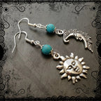 Handgefertigte Vintage Ohrring