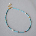 Zarte handwerkliche Halskette