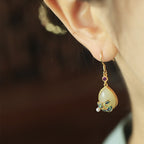 Atemberaubende Gold Ohrring für den Alltag