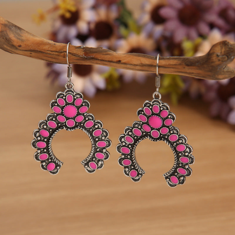 Handgefertigte Vintage Ohrring