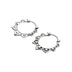 Zarte handwerkliche Ohrring