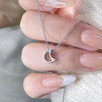 Zarte handwerkliche Halskette