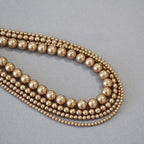 Zarte handwerkliche Perlen Halskette