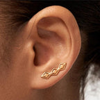 Handgefertigte Vintage Ohrring