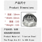 Schöne Ring mit einzigartigem Stil