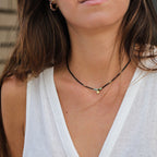Zarte handwerkliche Halskette