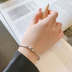 Handgefertigte Vintage Silber Armband