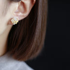 Atemberaubende Gold Ohrring für den Alltag