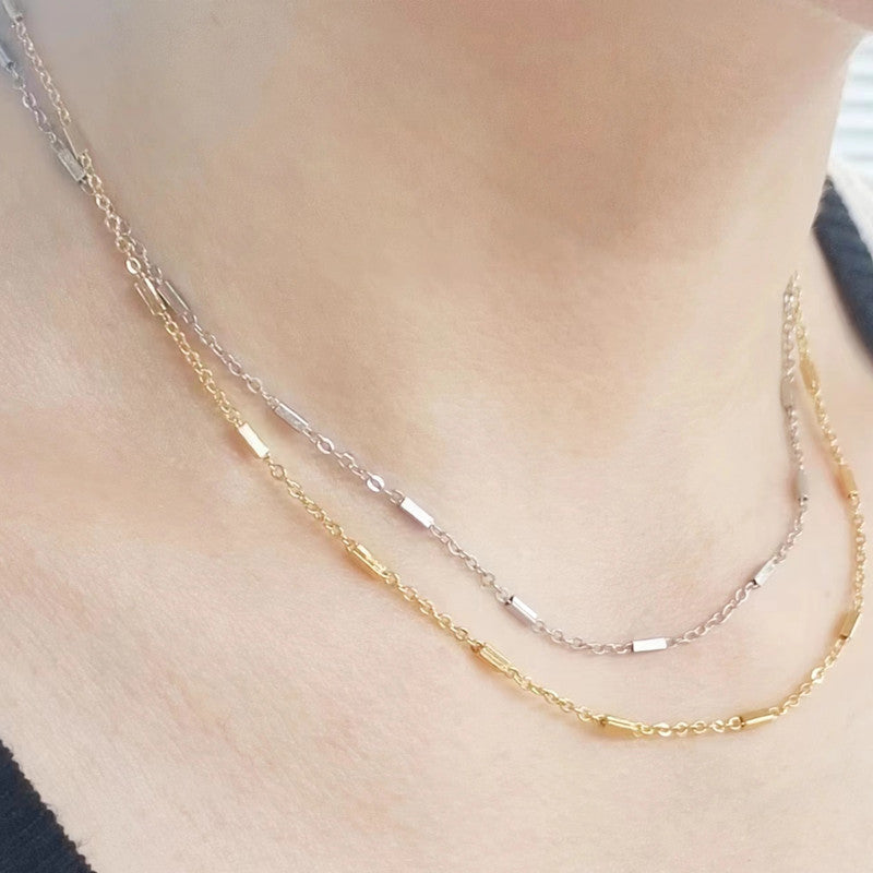 Romantische Gold Halskette für besondere Momente