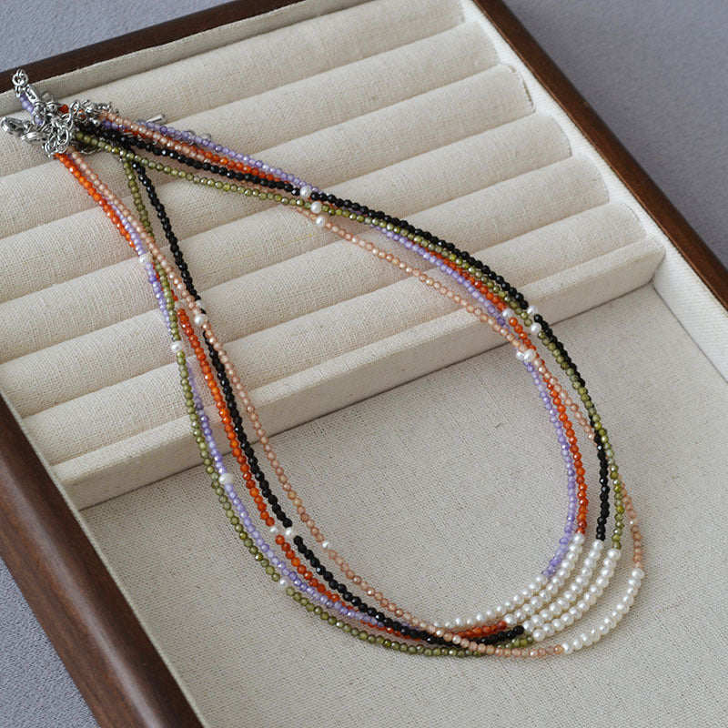 Romantische Perlen Halskette für besondere Momente