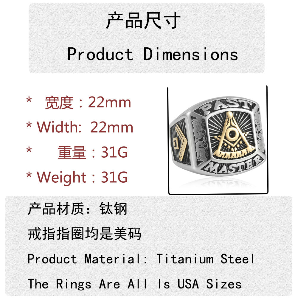 Schöne Ring mit einzigartigem Stil