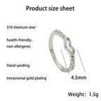 Schöne Ring mit einzigartigem Stil