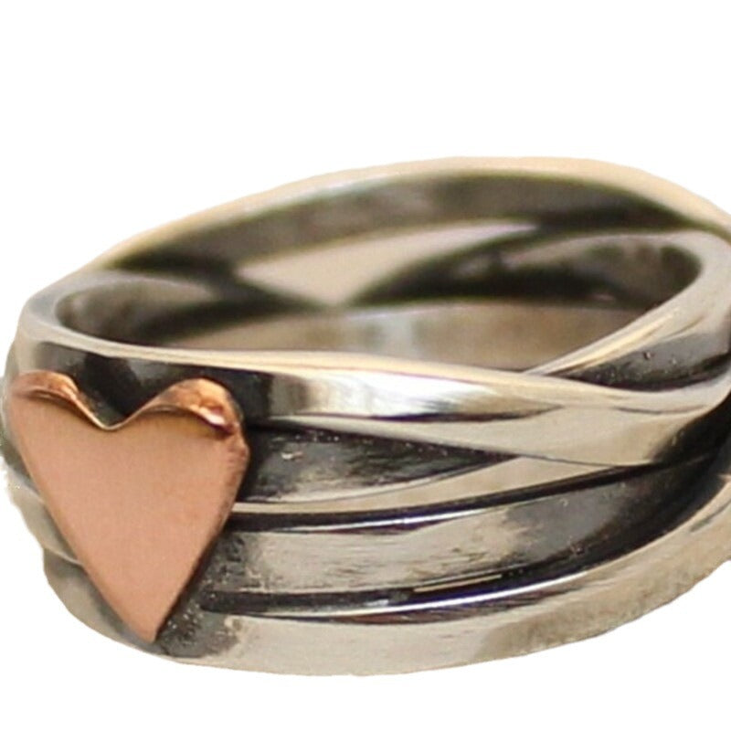 Klassische Silber Ring mit zeitloser Eleganz