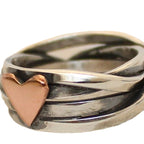 Klassische Silber Ring mit zeitloser Eleganz