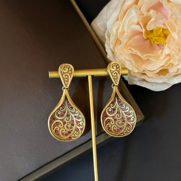 Atemberaubende Gold Ohrring für den Alltag