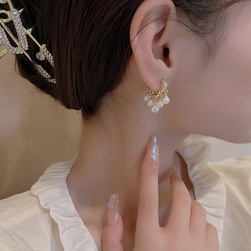 Klassische Perlen Ohrring mit zeitloser Eleganz