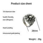 Schöne Ring mit einzigartigem Stil