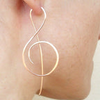 Atemberaubende Gold Ohrring für den Alltag