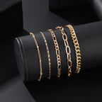 Klassische Gold Armband mit zeitloser Eleganz