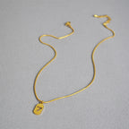 Romantische Gold Halskette für besondere Momente