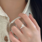 Schöne Perlen Ring mit einzigartigem Stil