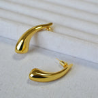 Atemberaubende Gold Ohrring für den Alltag