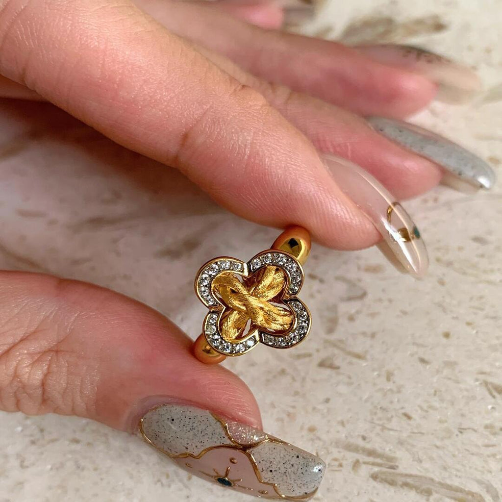 Atemberaubende Gold Ring für den Alltag