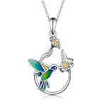 Schöne Silber Halskette mit einzigartigem Stil