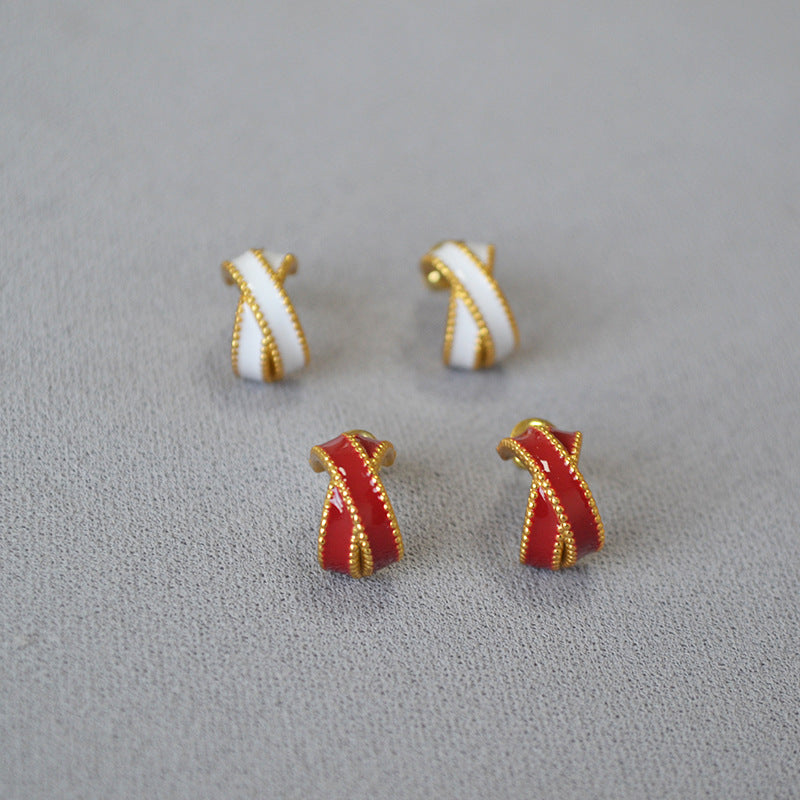 Atemberaubende Gold Ohrring für den Alltag