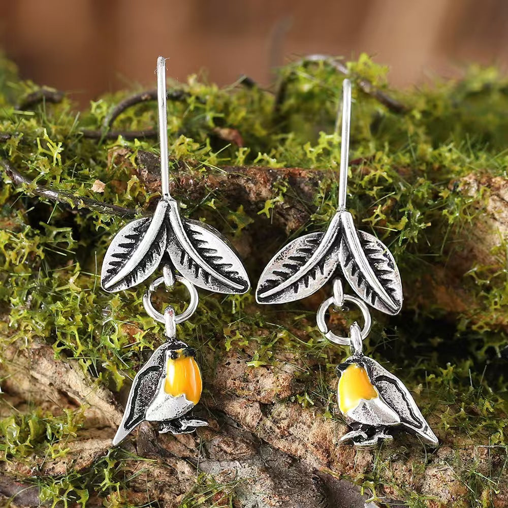 Handgefertigte Vintage Ohrring