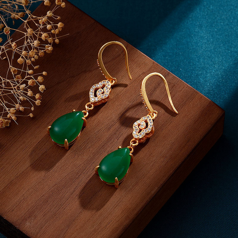 Atemberaubende Gold Ohrring für den Alltag