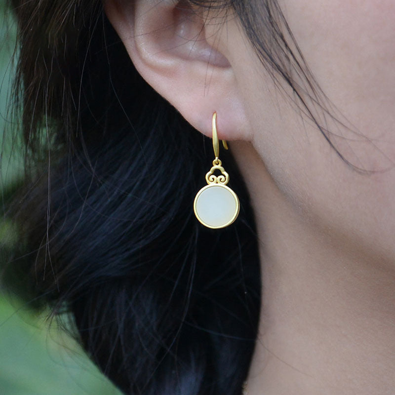 Atemberaubende Gold Ohrring für den Alltag