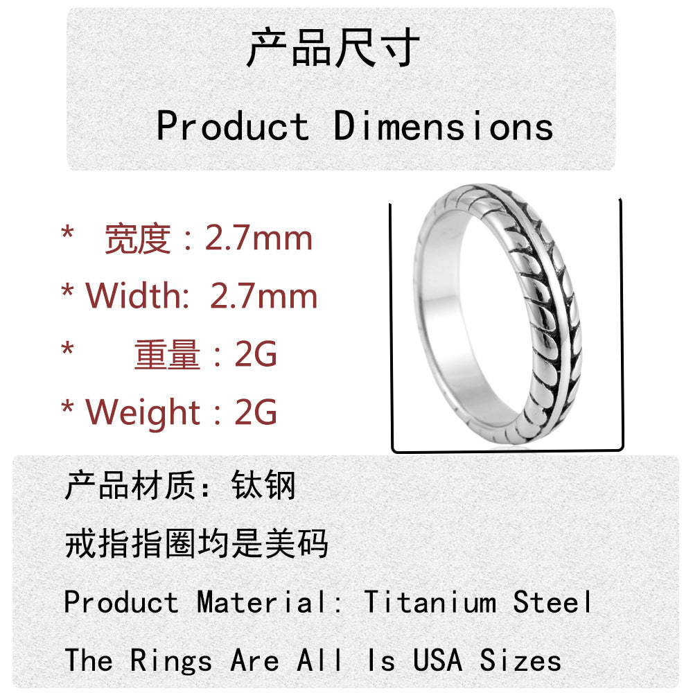 Schöne Ring mit einzigartigem Stil