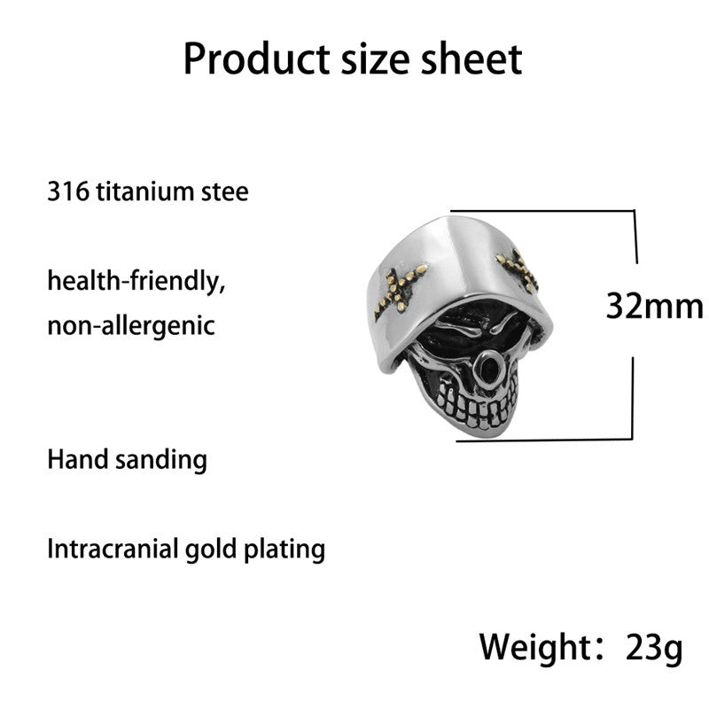 Handgefertigte Vintage Gold Ring